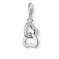 CC863/ Locked CZ Hearts Thomas Sabo Charm