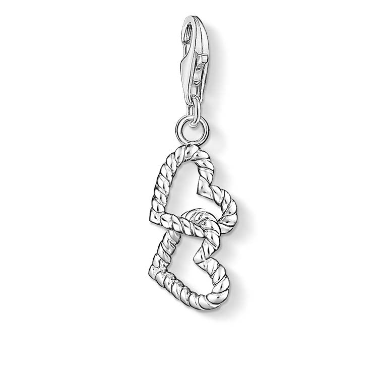 CC872/ Twisty Hearts Thomas Sabo Charm