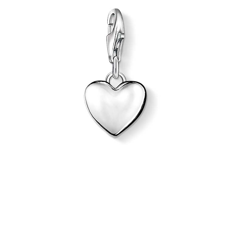 CC913/ Solid Domed Heart SS Thomas Sabo Charm