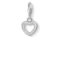 CC930/ Open CZ Heart Thomas Sabo Charm