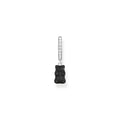 THOMAS SABO Single hoop earring with black Goldbear pendant & zirconia