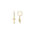 THOMAS SABO Romance Hoop earrings Snake & Cross