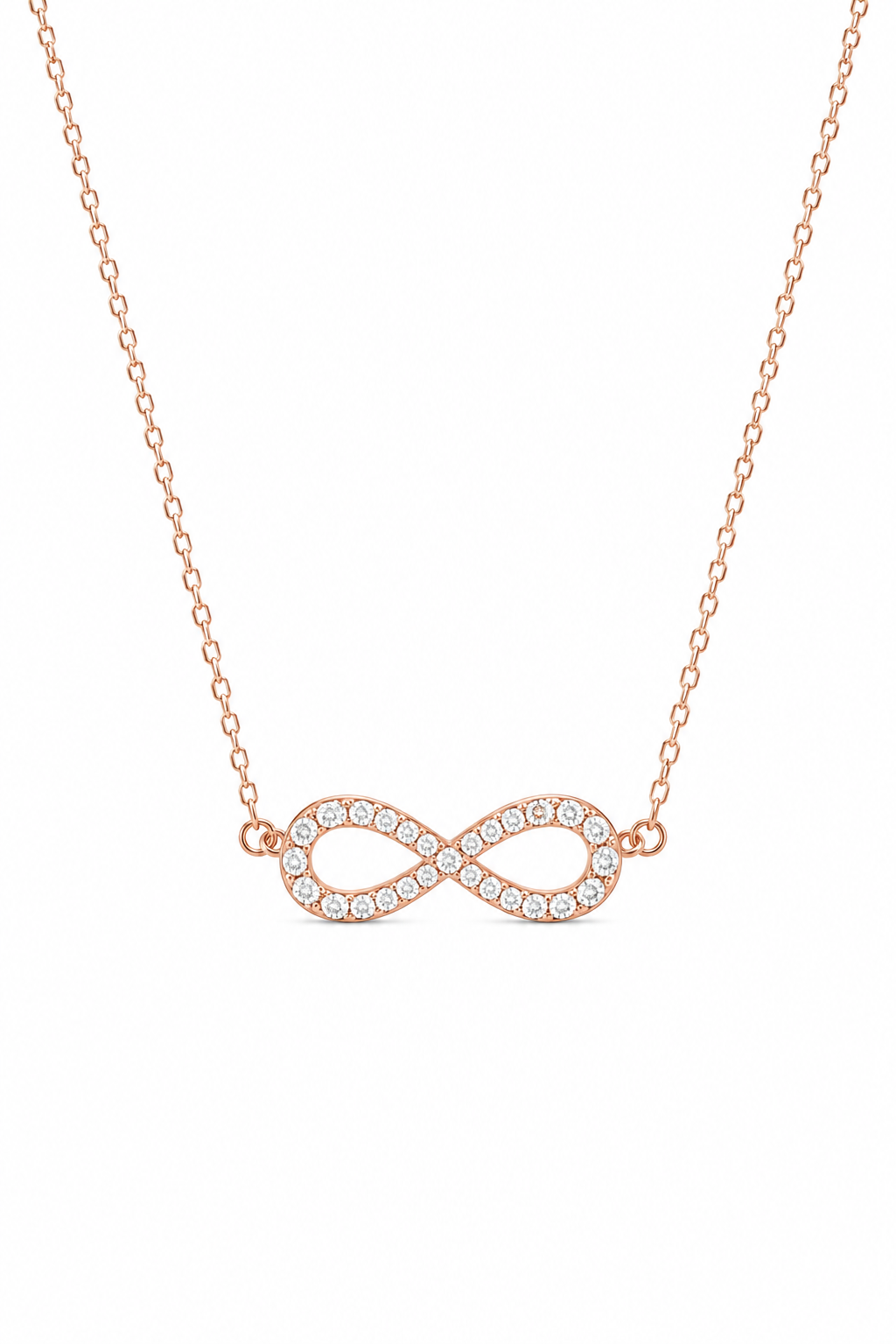 9KR Infinity Necklace