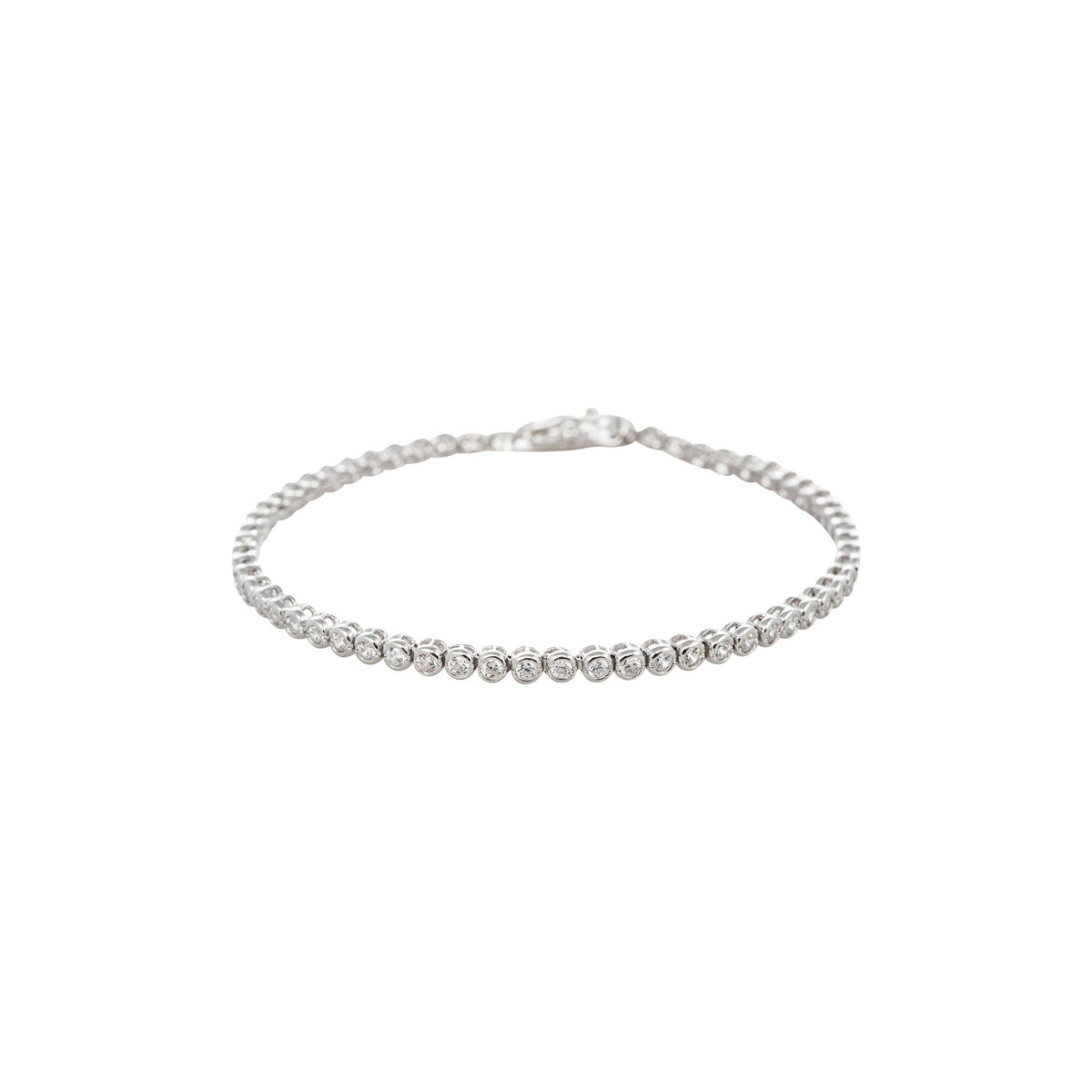 sterling silver tennis bracelets