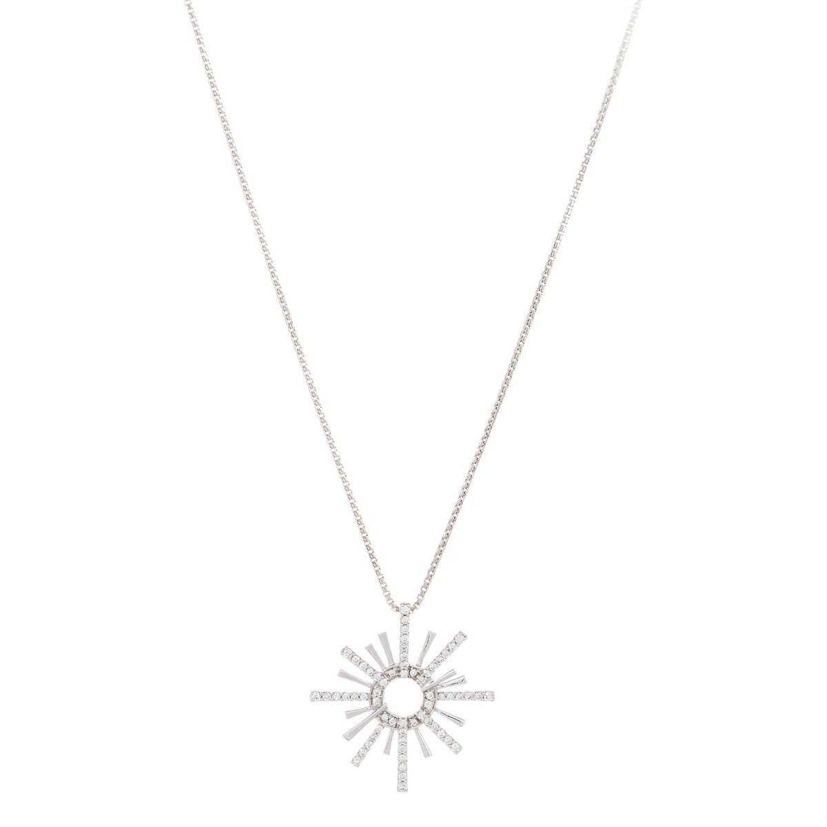 Verve  18K Diamond Pendant