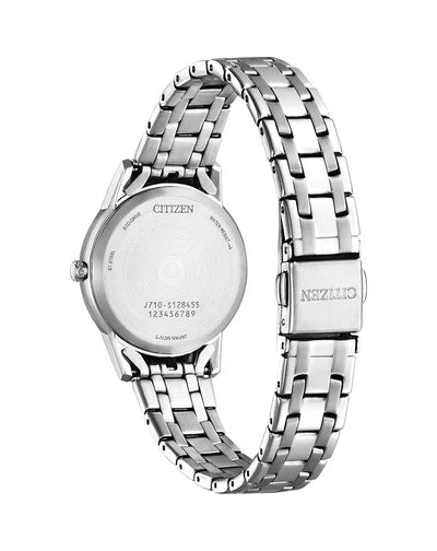 Citizen Eco-Drive Silhouette Crystal – Women's  Stainless Steel Watch / FE1240-81A