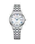 Citizen Eco-Drive Silhouette Crystal – Women's  Stainless Steel Watch / FE1240-81A