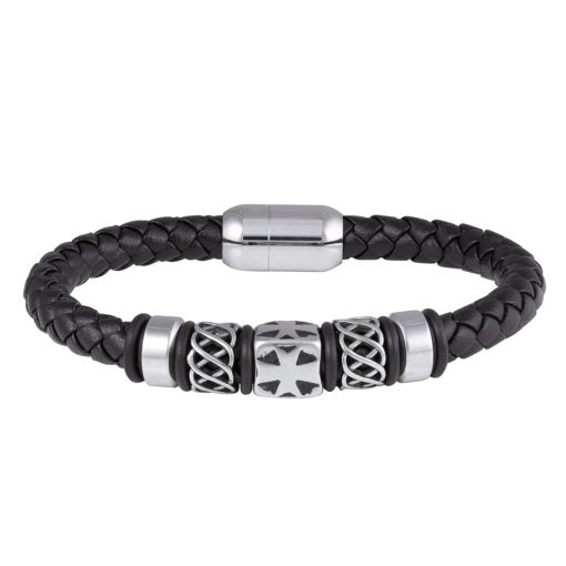 mens leather bracelet