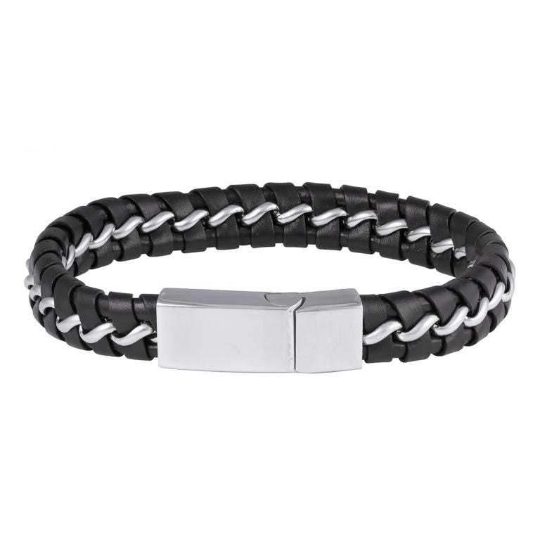 mens leather bracelet