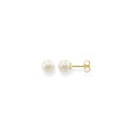 Thomas Sabo Ear Studs Pearl Gold