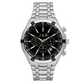 Jag Boss Silver Stainless Steel 46mm Watch