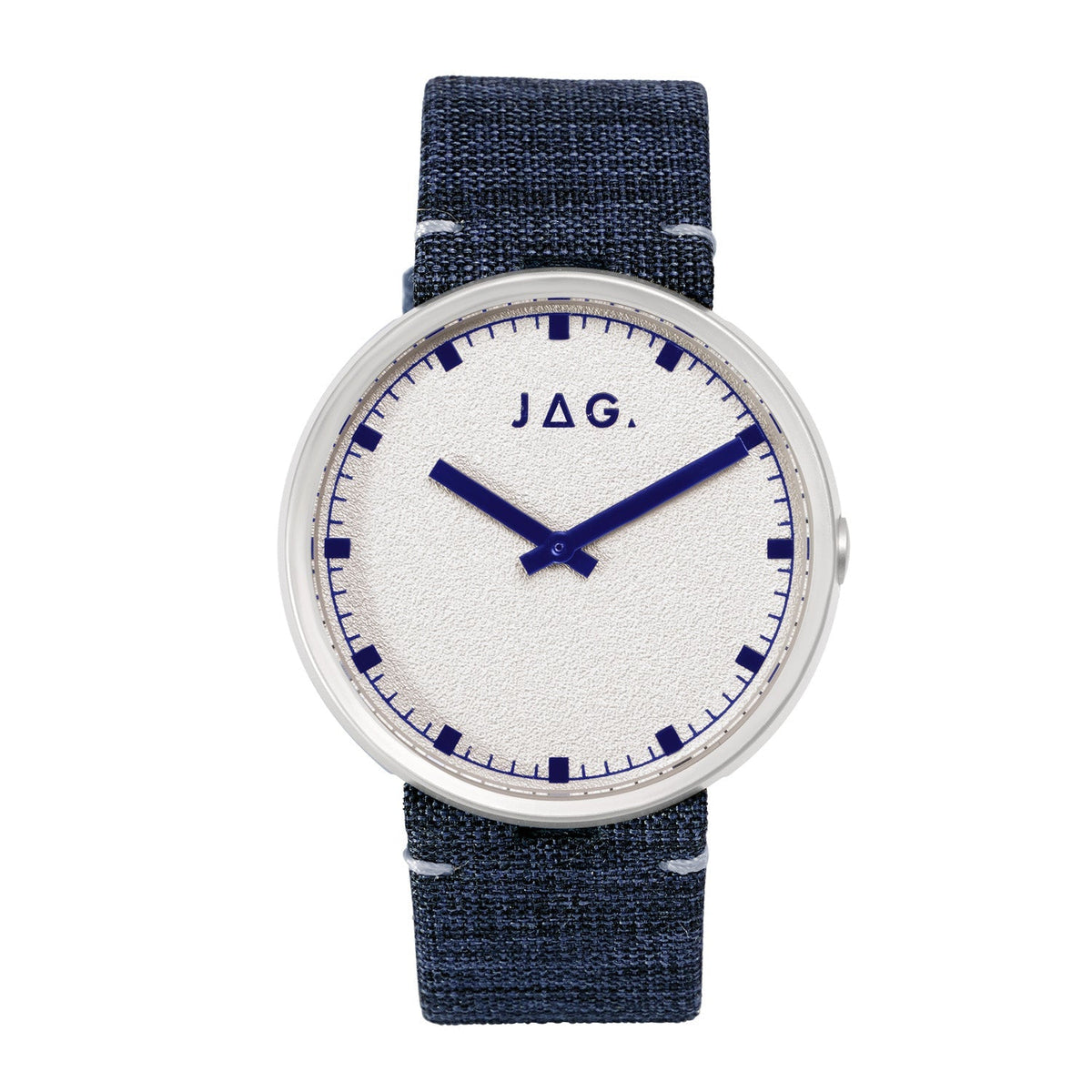 Jag Cronulla Silver Stainless Steel 42mm Watch
