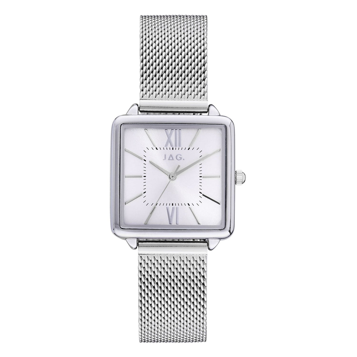 Jag Malvern Silver Alloy 28mm Watch