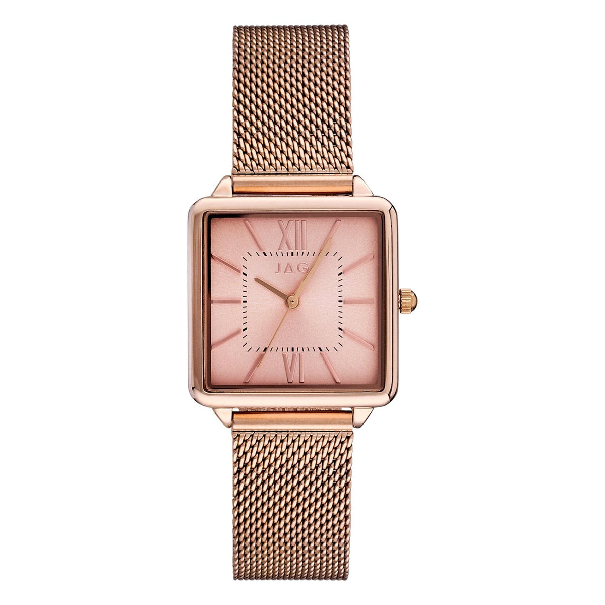 Jag Malvern Rose Gold Alloy 28mm Watch