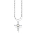 THOMAS SABO Romance Necklace with white cross pendant