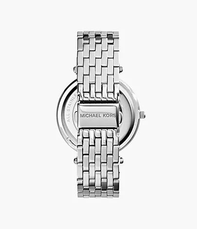 Michael Kors Silver-Tone Glitz Darci Watch / MK3190