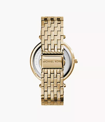 Michael Kors Gold-Tone Glitz Darci Watch / MK3191