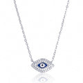 Sterling silver Evil eye pendants