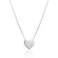 sterling silver Love heart necklace