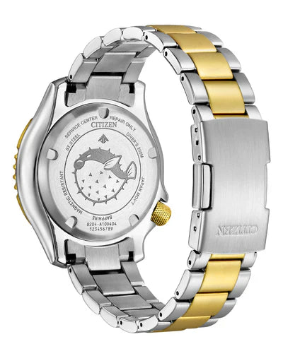 Citizen Promaster Dive Automatic – Two-Tone Stainless Steel Dive Watch / NY0154-51L