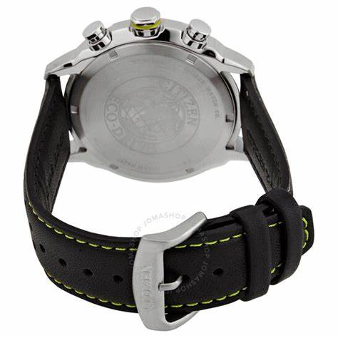 Citizen Eco-Drive – Light Green Accents Chronograph / CA0739-13H