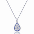 sterling silver Evil eye necklace