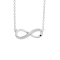 Ellani sterling silver infinity pendant/P669S