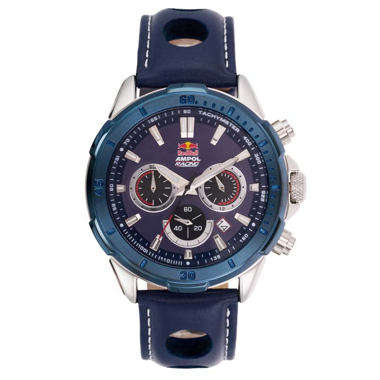 Redbull Blue Stainless Steel 44mm Watch