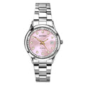 Sekonda Womens Catherine Pink Dial Stainless Steel Bracelet 27mm Watch