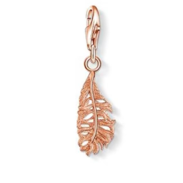 CC0927 / Rosegold Feather Thomas Sabo Charm