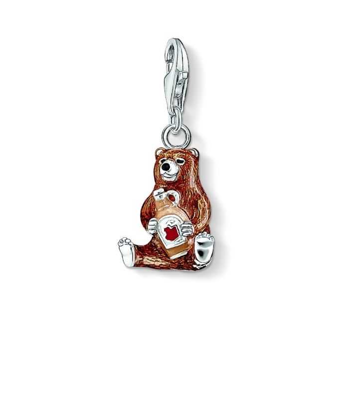 CC1104 / Bear with Honey Thomas Sabo Charm