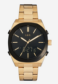 Jag Lincoln Black Dial Mens Watch / J2637A