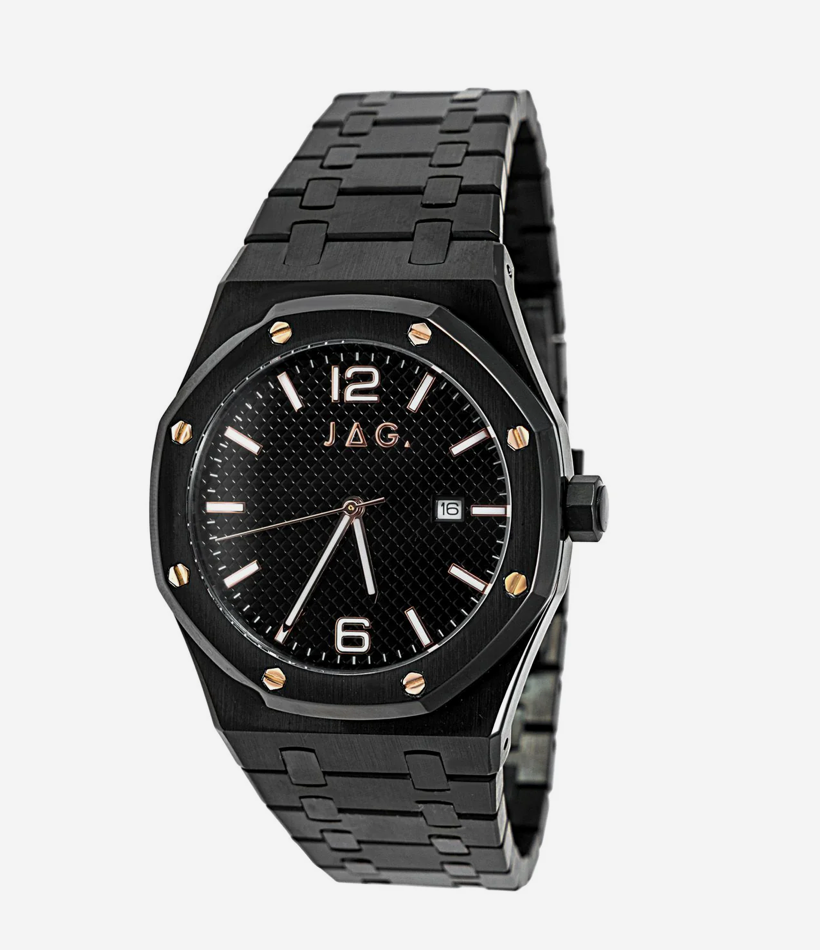 Jag Brighton Black Dial Mens Watch / J2769A