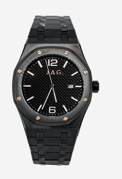 Jag Brighton Black Dial Mens Watch / J2769A