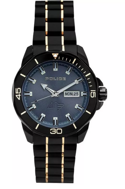 Police Mens 40th Anniversary Watch + Wallet Set / PEWJH0030301