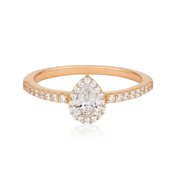 Georgini Monaco Rose Gold Ring / IR431RG