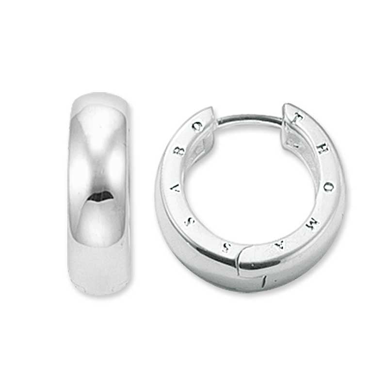 TCR553/Thomas Sabo Polished Hoop Earrings Sml