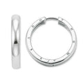 TCR554/ Thomas Sabo Polished Hoop Earrings Med