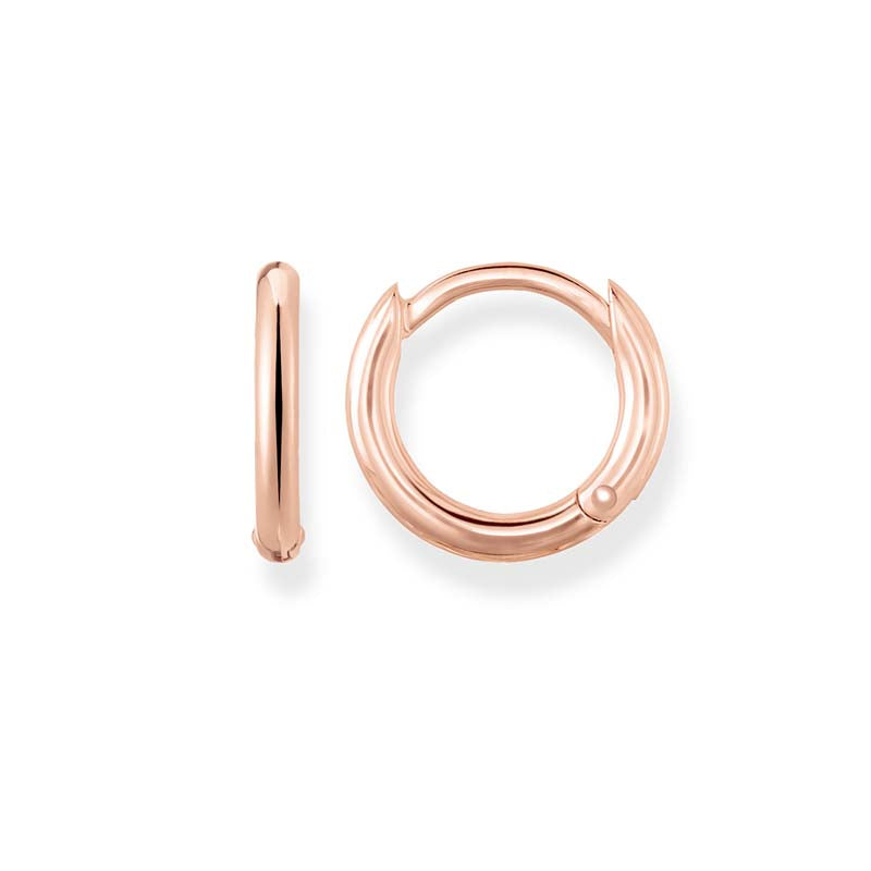 TCR607R/ Thomas Sabo Rose GP Hoop Earrings