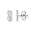 TH1877CZ/ Thomas Sabo Eternity Pave CZ Stud Earrings