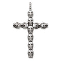 TPE660/ Thomas Sabo Mini Skulls Cross Silver Pendant Med