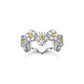 THOMAS SABO Lovely Daisy Ring in Silver