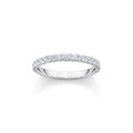 THOMAS SABO Delicate Ring with white zirconia