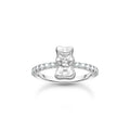 THOMAS SABO Ring with Silver HARIBO goldbear and zirconia