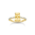 THOMAS SABO Ring with Gold HARIBO goldbear and zirconia