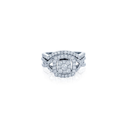 14kw diamond engagement ring with wedding band