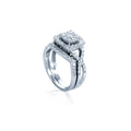 14kw diamond engagement ring with wedding band