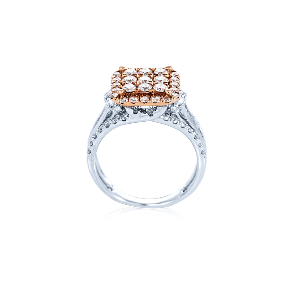 14kw Fashion Dress Diamond Ring