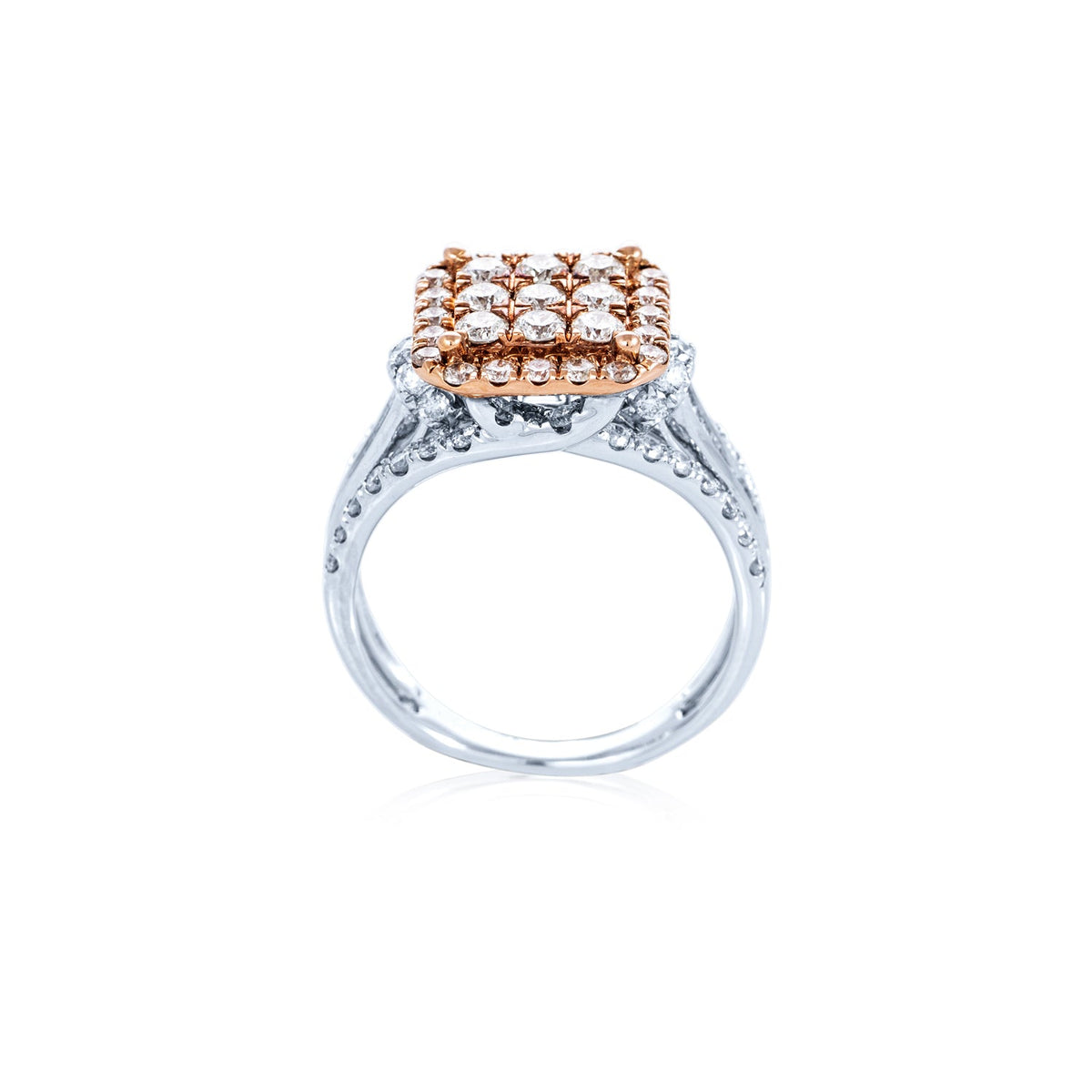 14kw Fashion Dress Diamond Ring