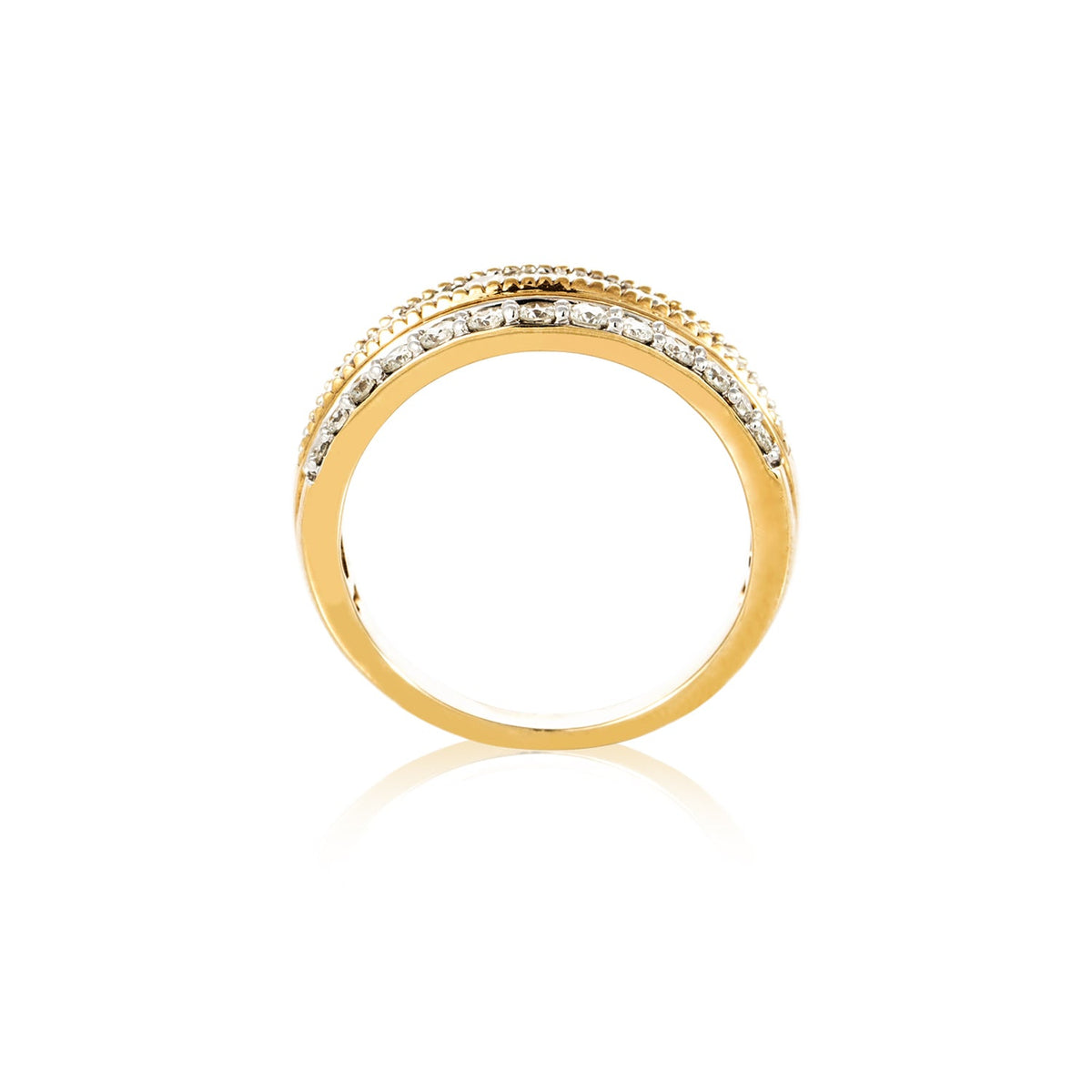 Verve 10K Fashion Dress Ring